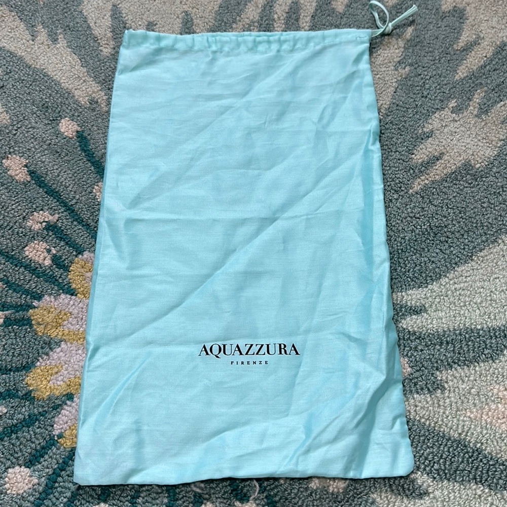 9.25x15.5” Aquazzura Dust Bag